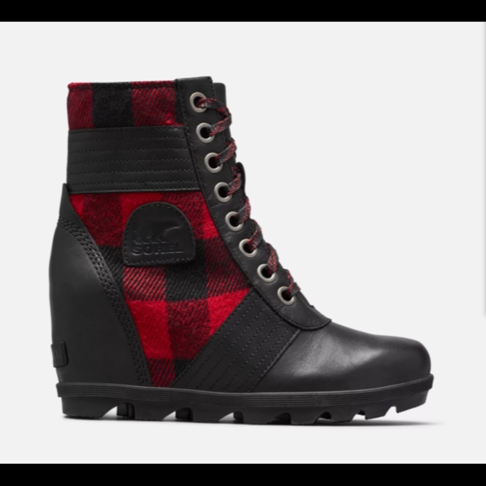 Sorel Lexie Wedge - Buffalo Plaid